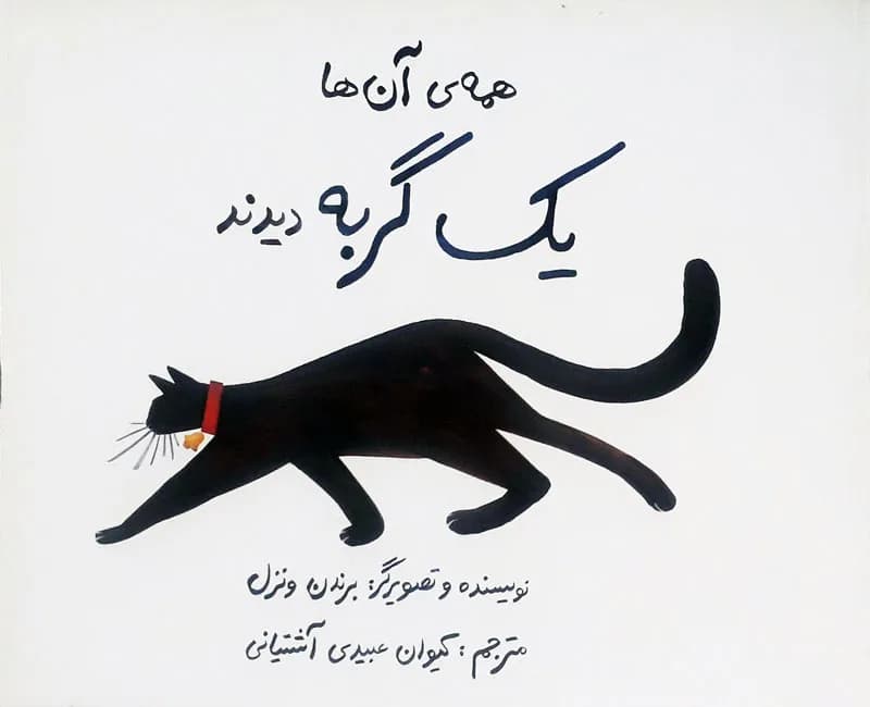 همه ی آن ها یک گربه دیدند